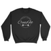 Mens 2X-Large BLACK Midweight Sweatshirt