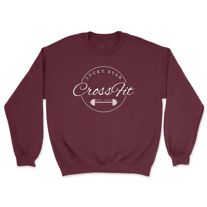 Mens 2X-Large MAROON Midweight Sweatshirt