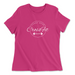 Womens 2X-Large BERRY Relaxed Jersey T-Shirt