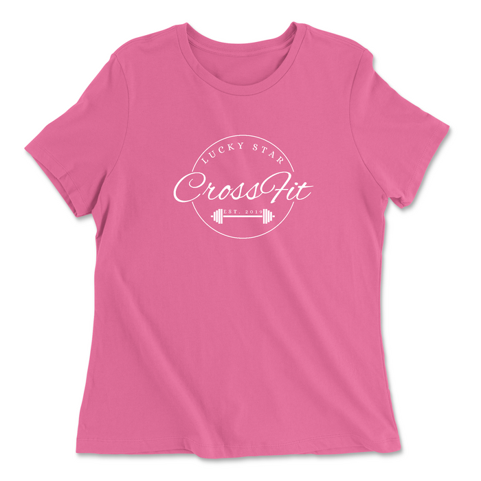 Womens 2X-Large CHARITY_PINK Relaxed Jersey T-Shirt