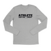 Mens 2X-Large HEATHER_GRAY Long Sleeve