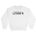 Mens 2X-Large WHITE Midweight Sweatshirt