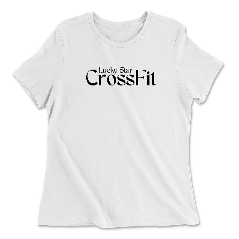 Womens 2X-Large WHITE Relaxed Jersey T-Shirt