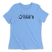 Womens 2X-Large CAROLINA_BLUE Relaxed Jersey T-Shirt