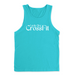 Mens 2X-Large TAHITI_BLUE Tank Top