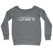 Womens 2X-Large SHADOW CrewNeck