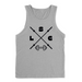 Mens 2X-Large HEATHER_GRAY Tank Top