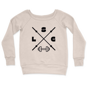 Womens 2X-Large BONE CrewNeck