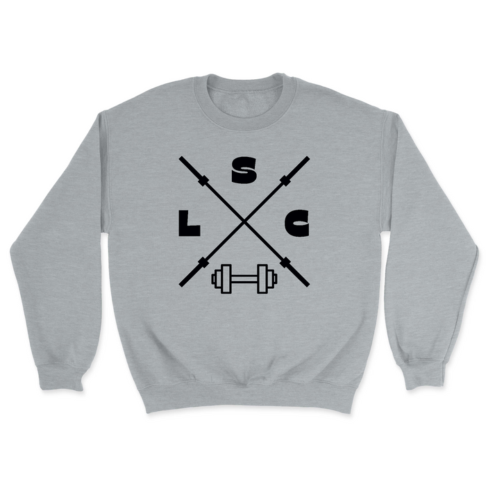 Mens 2X-Large GREY_HEATHER Midweight Sweatshirt