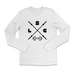 Mens 2X-Large WHITE Long Sleeve