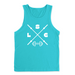 Mens 2X-Large TAHITI_BLUE Tank Top