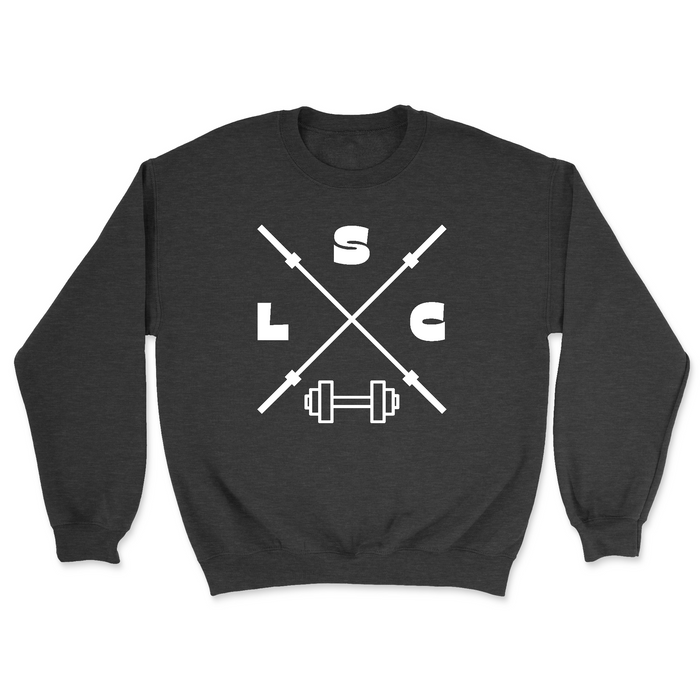 Mens 2X-Large CHARCOAL_HEATHER Midweight Sweatshirt