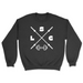 Mens 2X-Large CHARCOAL_HEATHER Midweight Sweatshirt