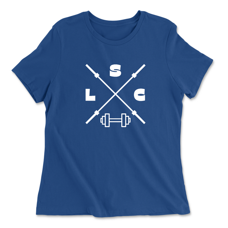 Womens 2X-Large TRUE_ROYAL Relaxed Jersey T-Shirt