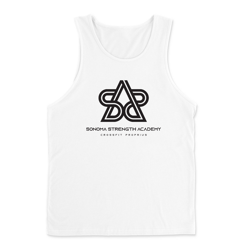 Mens 2X-Large WHITE Tank Top