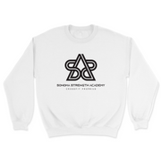 Mens 2X-Large WHITE Midweight Sweatshirt