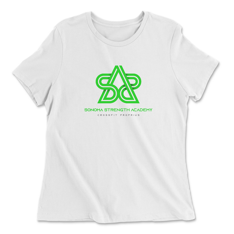 Womens 2X-Large WHITE Relaxed Jersey T-Shirt