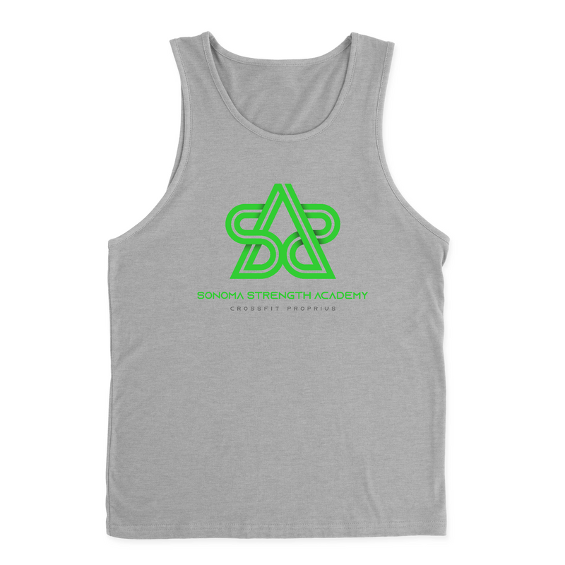 Mens 2X-Large HEATHER_GRAY Tank Top