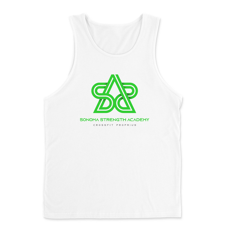 Mens 2X-Large WHITE Tank Top