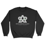 Mens 2X-Large BLACK Midweight Sweatshirt