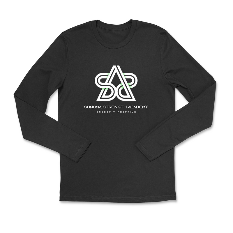 Mens 2X-Large BLACK Long Sleeve
