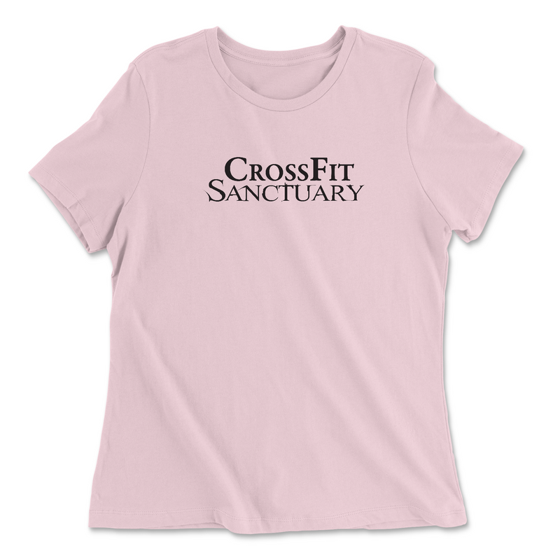 Womens 2X-Large PINK Relaxed Jersey T-Shirt