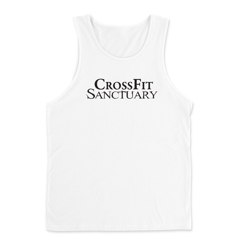 Mens 2X-Large WHITE Tank Top
