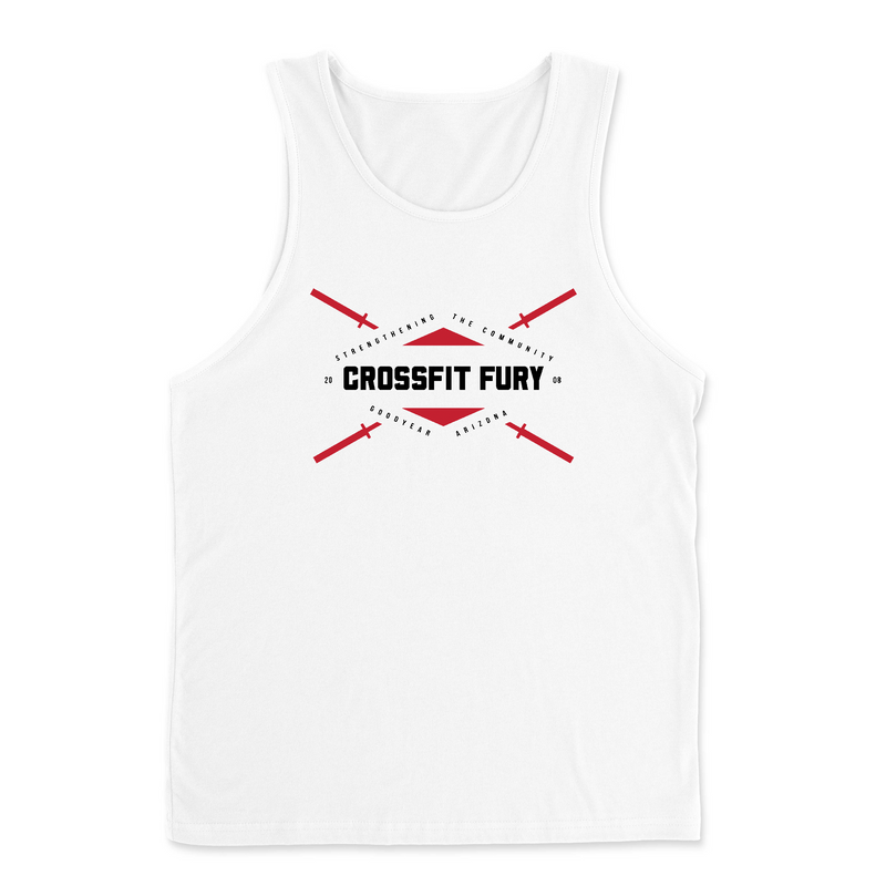 Mens 2X-Large WHITE Tank Top