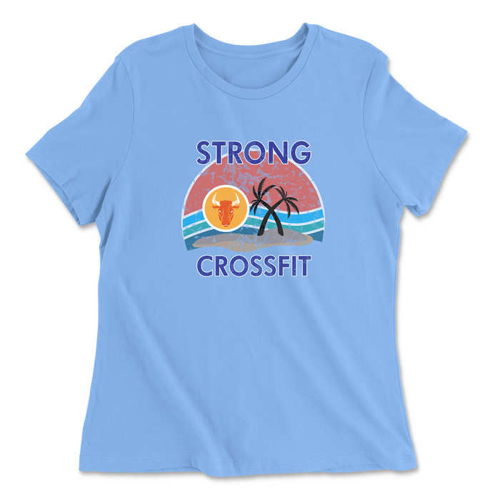 Strong Ox CrossFit Summer 2 Womens - Relaxed Jersey T-Shirt