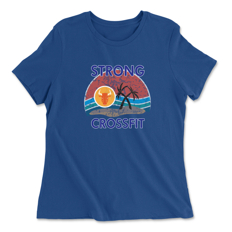 Strong Ox CrossFit Summer 2 Womens - Relaxed Jersey T-Shirt
