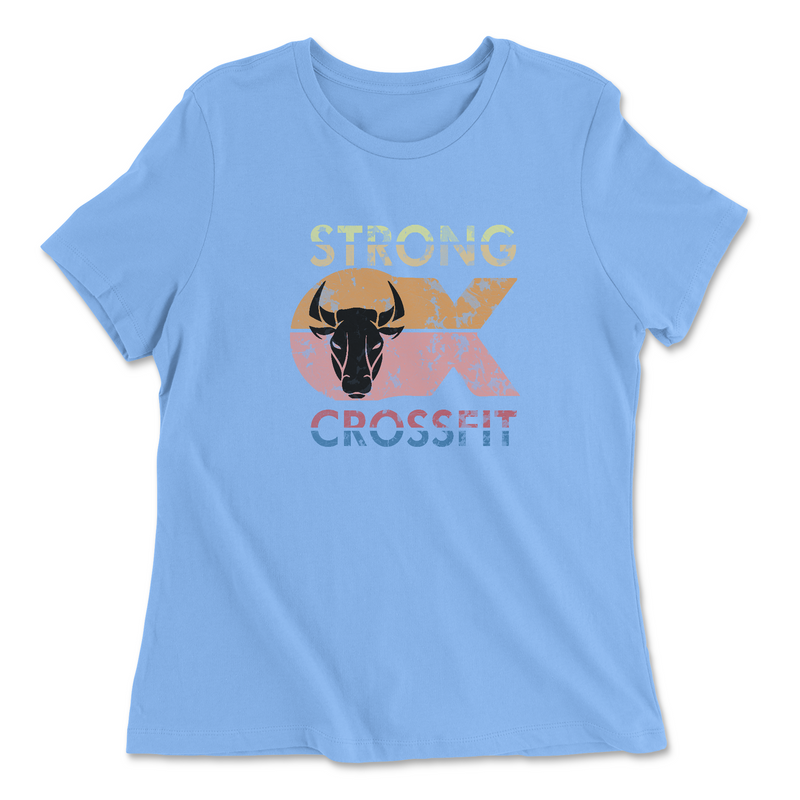 Strong Ox CrossFit Summer 3 Womens - Relaxed Jersey T-Shirt