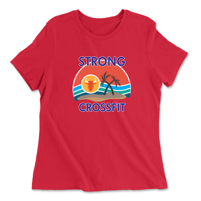 Strong Ox CrossFit Summer Womens - Relaxed Jersey T-Shirt