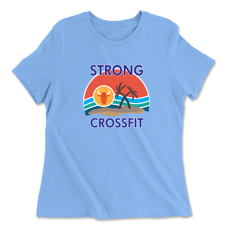 Strong Ox CrossFit Summer Womens - Relaxed Jersey T-Shirt