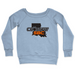 Womens 2X-Large MISTY_BLUE CrewNeck