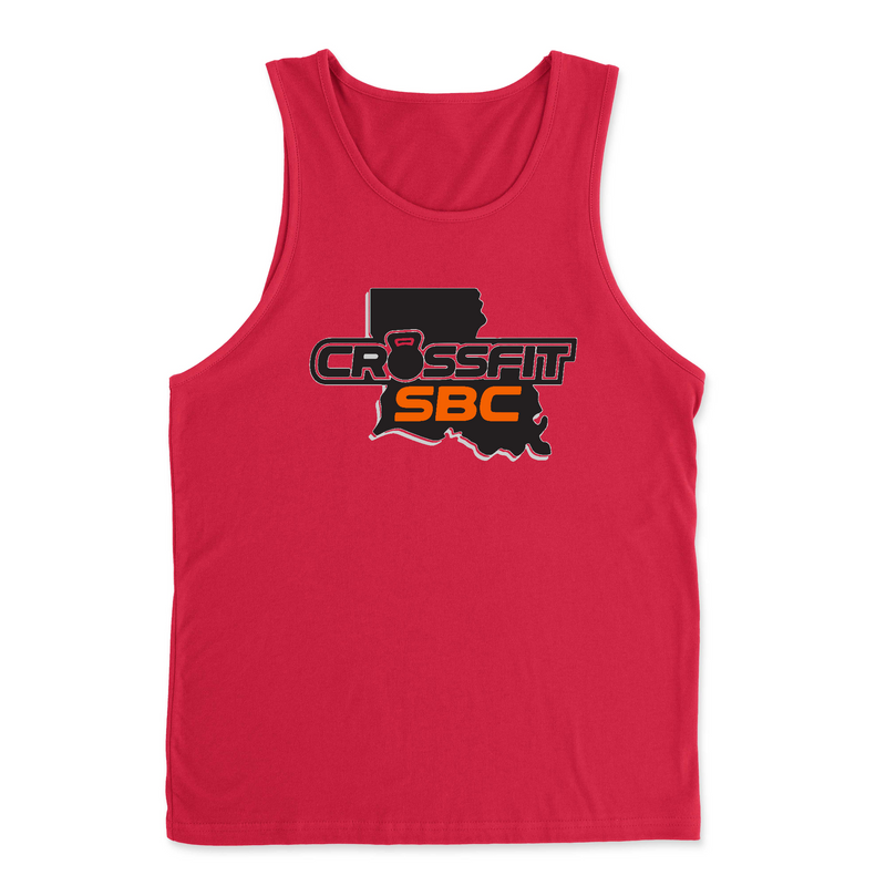 Mens 2X-Large RED Tank Top