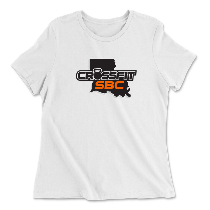 Womens 2X-Large WHITE Relaxed Jersey T-Shirt