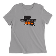 Womens 2X-Large SOLID_ATHETIC_GREY Relaxed Jersey T-Shirt