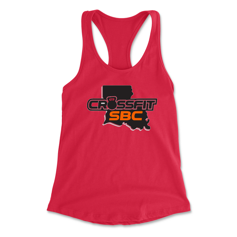 Womens 2X-Large RED Tank Top