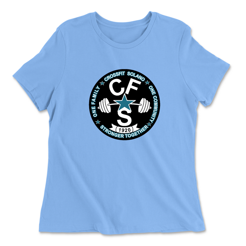 CrossFit Solano Standard Womens - Relaxed Jersey T-Shirt