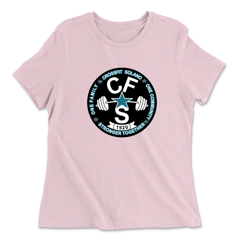 CrossFit Solano Standard Womens - Relaxed Jersey T-Shirt