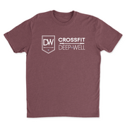 Mens 2X-Large HEATHER_MAROON T-Shirt