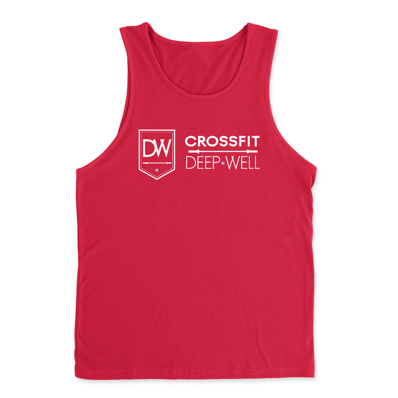 Mens 2X-Large RED Tank Top