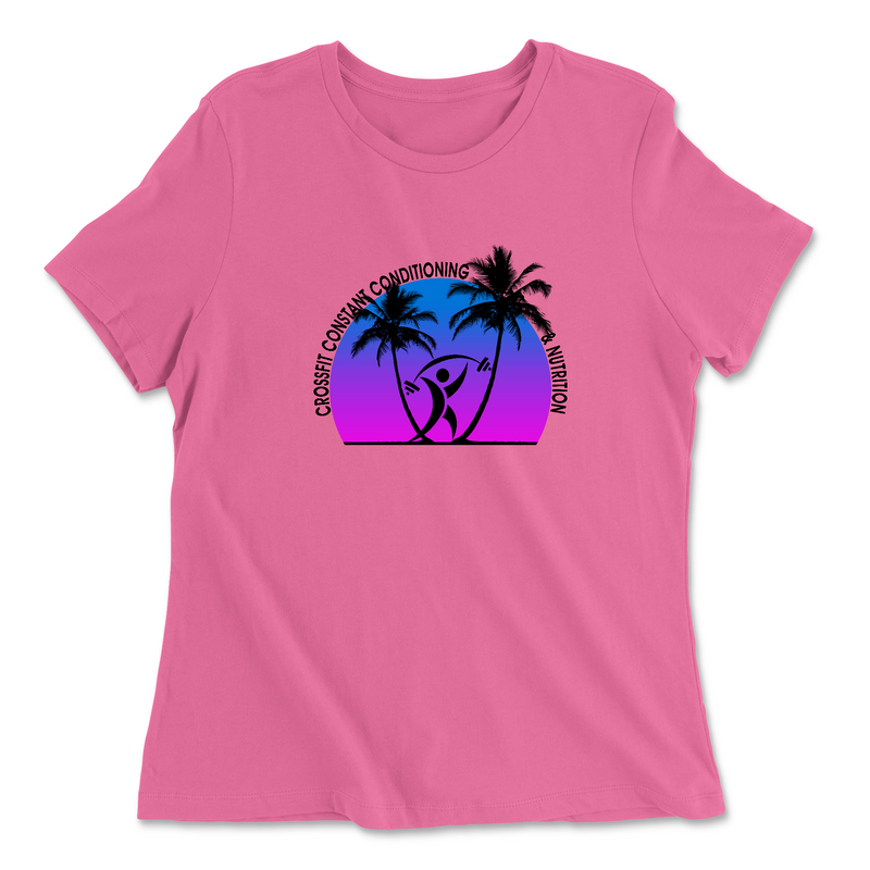 CrossFit Constant Conditioning Summer Womens - Relaxed Jersey T-Shirt