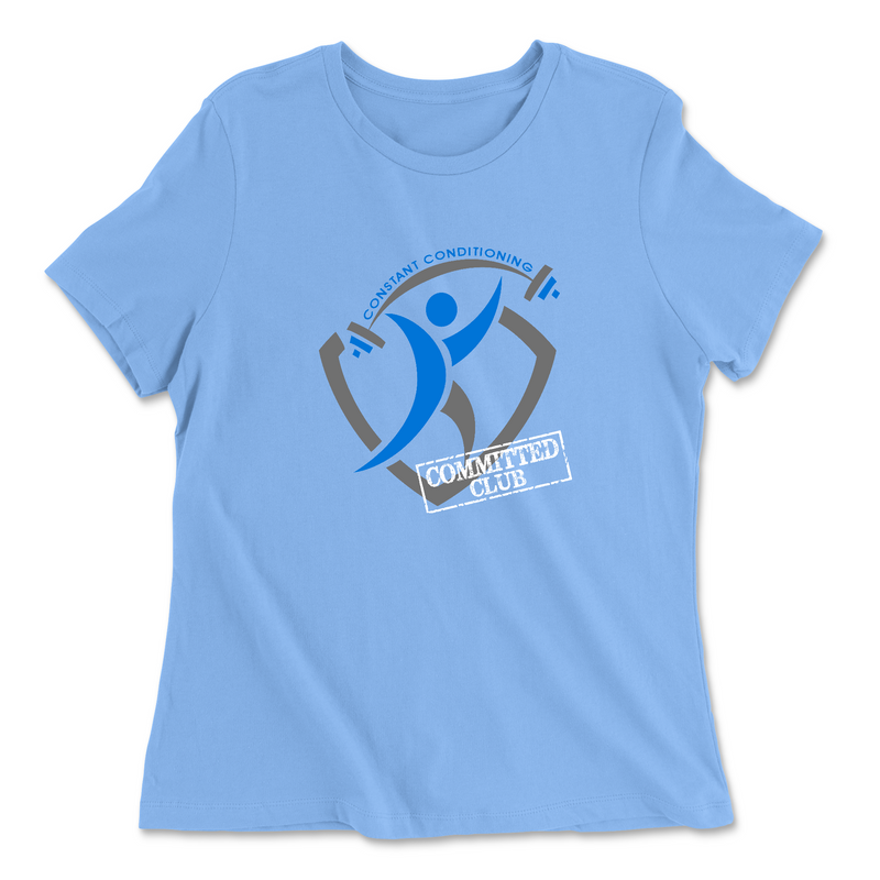 CrossFit Constant Conditioning Committed Club Womens - Relaxed Jersey T-Shirt