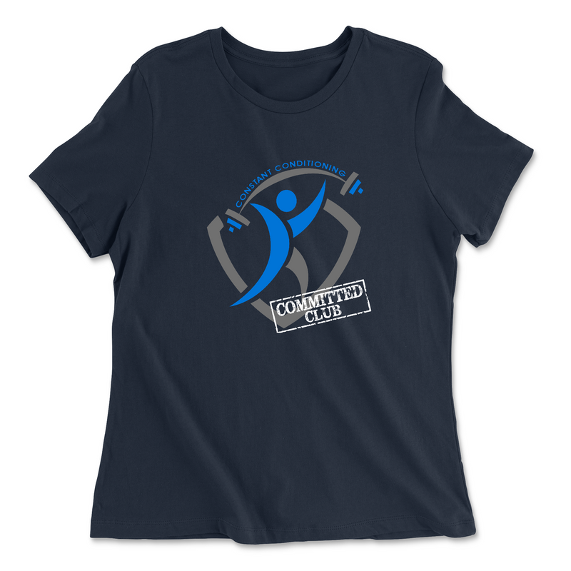 CrossFit Constant Conditioning Committed Club Womens - Relaxed Jersey T-Shirt