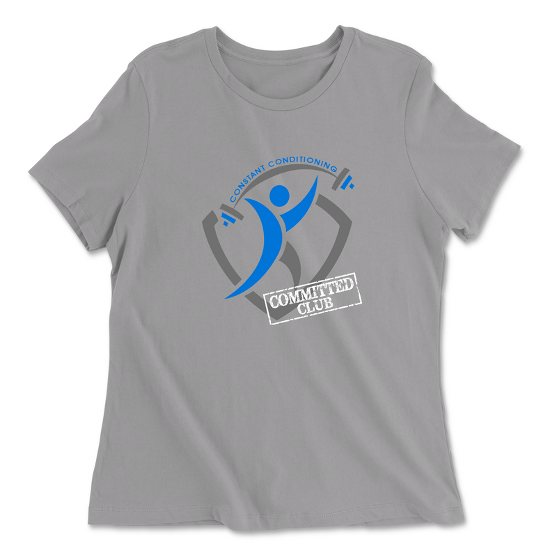 CrossFit Constant Conditioning Committed Club Womens - Relaxed Jersey T-Shirt