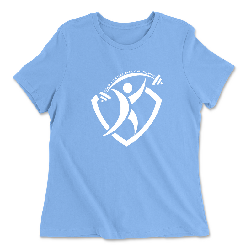 CrossFit Constant Conditioning White Design Womens - Relaxed Jersey T-Shirt