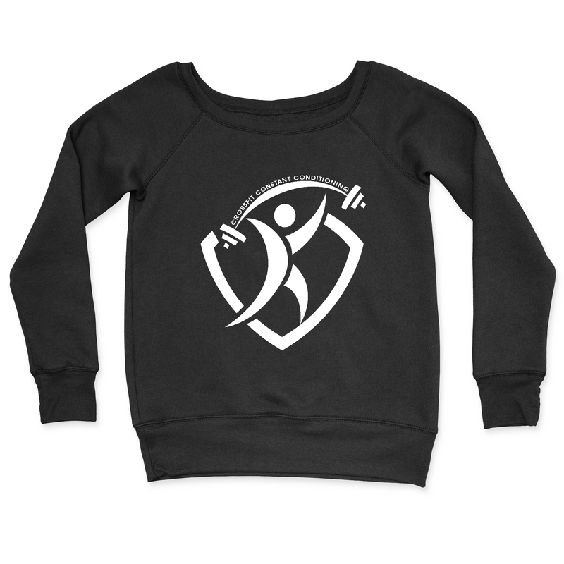 CrossFit Constant Conditioning White Design Womens - CrewNeck