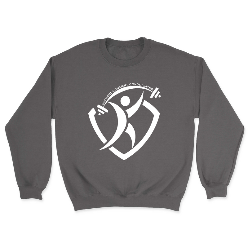 CrossFit Constant Conditioning White Design Mens - Midweight Sweatshirt