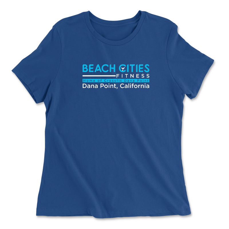 Womens 2X-Large TRUE_ROYAL Relaxed Jersey T-Shirt